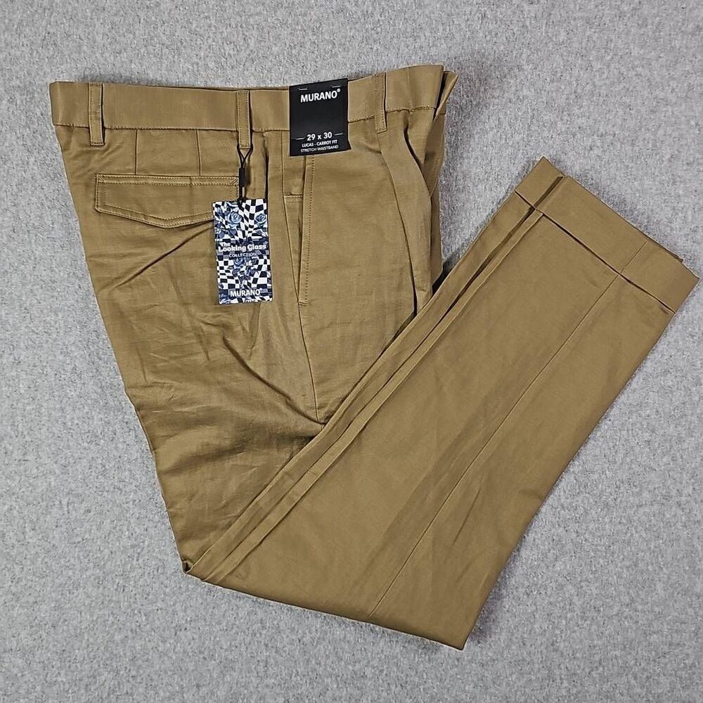 Murano Men's Khaki Chinos